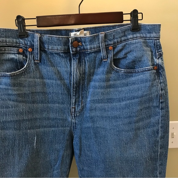 Madewell High Rise Slim Boy Friend Jeans, Size 32, NWOT - Picture 4 of 9